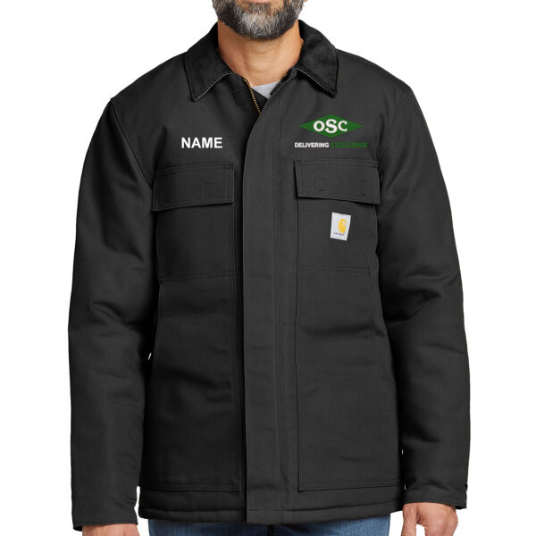 Carhartt ® Duck Traditional Coat - Embroidered Logo **Personalization Included ** & **Add Logo for $30** Thumbnail