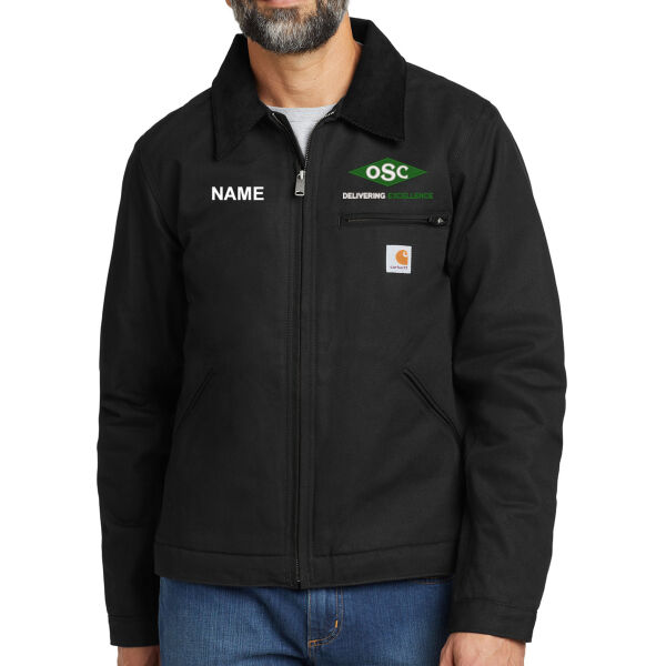 Carhartt® Duck Detroit Jacket - Embroidered Logos **Personalization Included ** Thumbnail