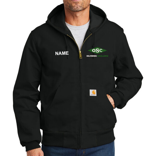 Carhartt ® Thermal-Lined Duck Active Jac - Embroidered Logos **Personalization Included ** Thumbnail