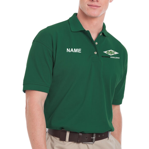 Blue Generation - Cotton Pique Polo - Embroidered Logo **Personalization Included ** Thumbnail