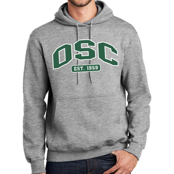 Port & Company® Tall Essential Fleece Pullover Hooded Sweatshirt - Applique Logo Thumbnail