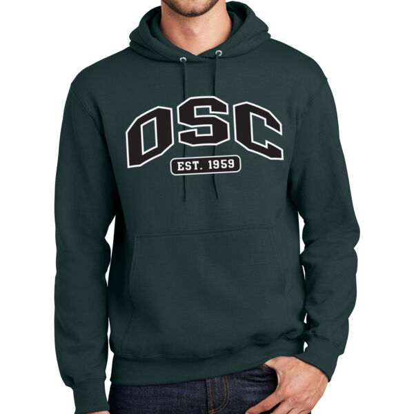 Port & Company® Tall Essential Fleece Pullover Hooded Sweatshirt - Applique Logo Thumbnail