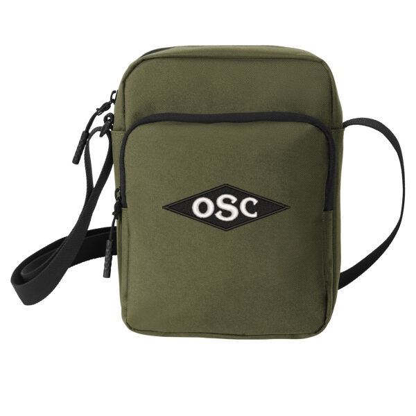 Port Authority® Upright Crossbody Bag - Embroidered Logo Thumbnail
