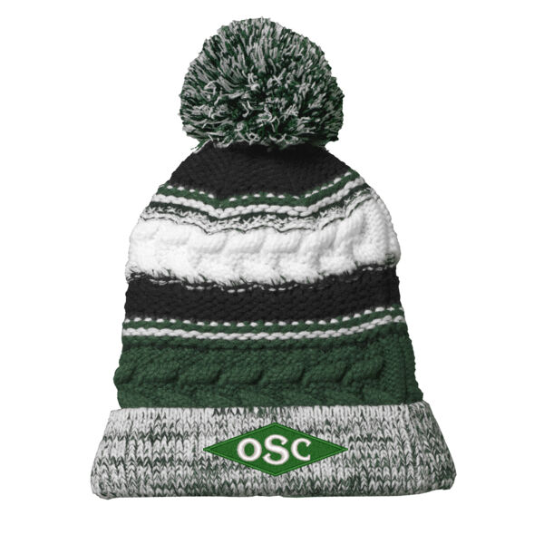 Sport-Tek® Pom Pom Team Beanie - Embroidered Logo Thumbnail