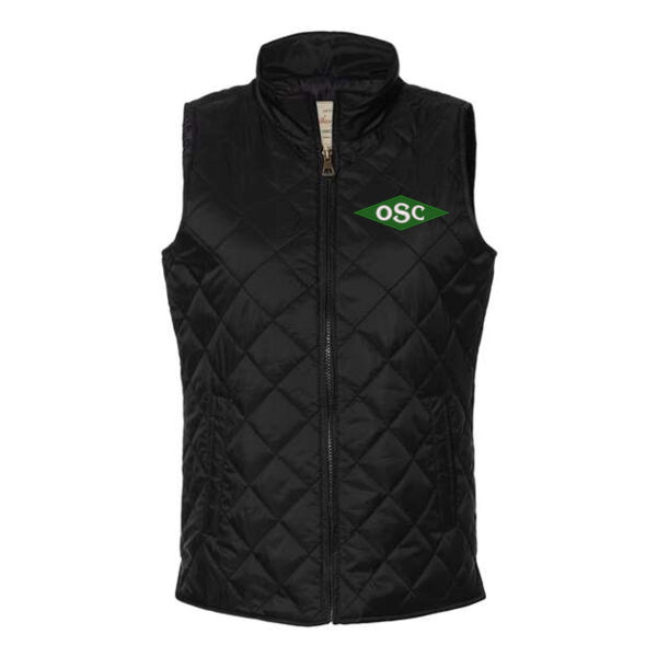 Weatherproof - Women's Vintage Diamond Quilted Vest - Embroidered Logo Thumbnail