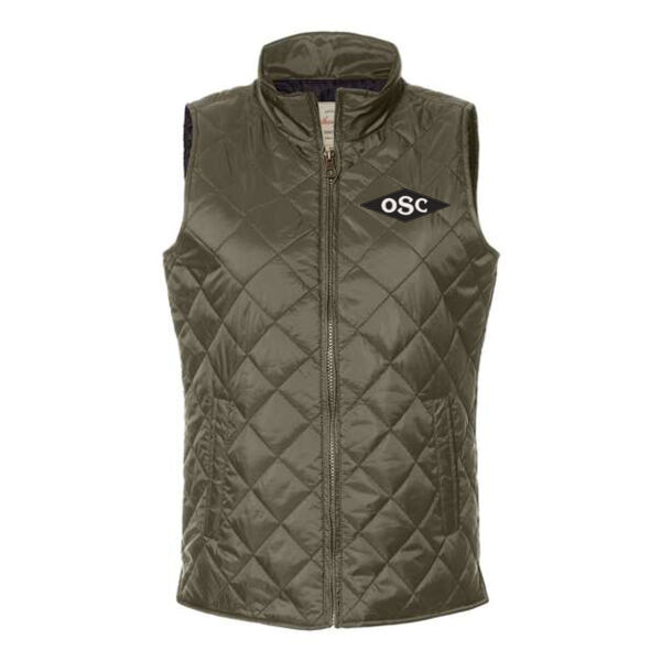 Weatherproof - Women's Vintage Diamond Quilted Vest - Embroidered Logo Thumbnail