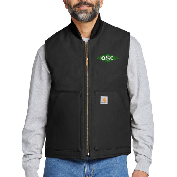 Carhartt ® Duck Vest - Embroidered Logo Thumbnail