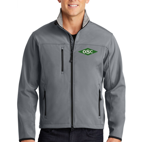Port Authority® Glacier® Soft Shell Jacket - Embroidered Logo Thumbnail
