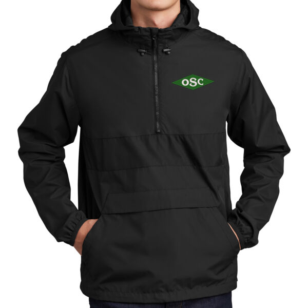Sport-Tek® Zipped Pocket Anorak - Embroidered Logo Thumbnail