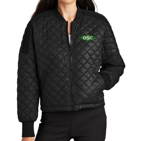 Mercer+Mettle® Women’s Boxy Quilted Jacket - Embroidered Logo Thumbnail
