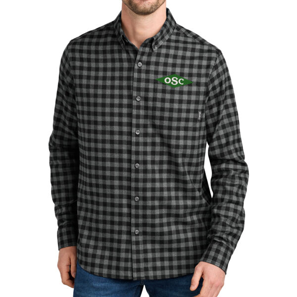 Eddie Bauer® Long Sleeve Favorite Flannel Plaid Shirt - Embroidered Logo Thumbnail