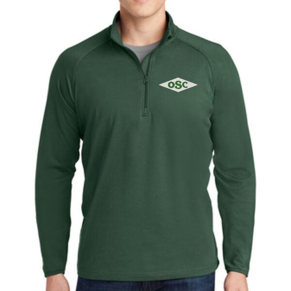 Sport-Tek® Sport-Wick® Stretch 1/4-Zip Pullover - Embroidered Logo Thumbnail