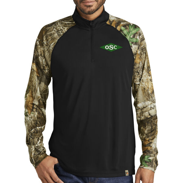 Russell Outdoors™ Realtree® Colorblock Performance 1/4-Zip - Embroidered Logo Thumbnail