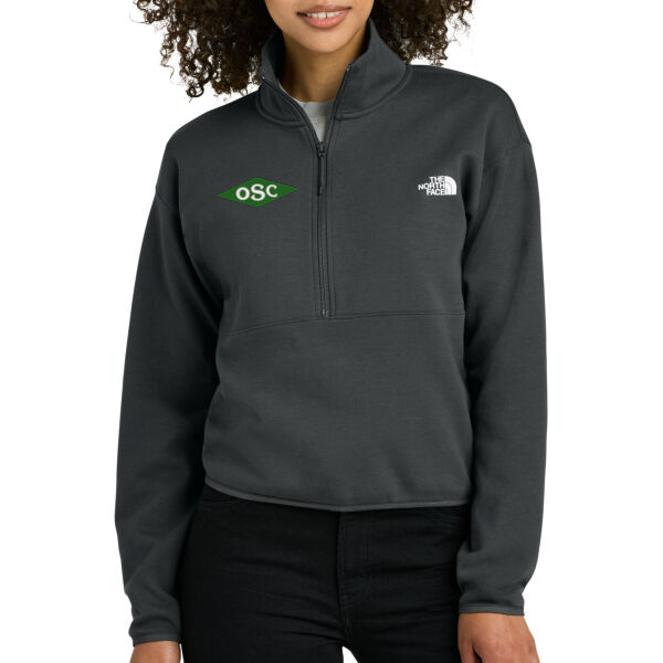 The North Face® Women’s Double-Knit 1/2-Zip Fleece - Embroidered Logo Thumbnail
