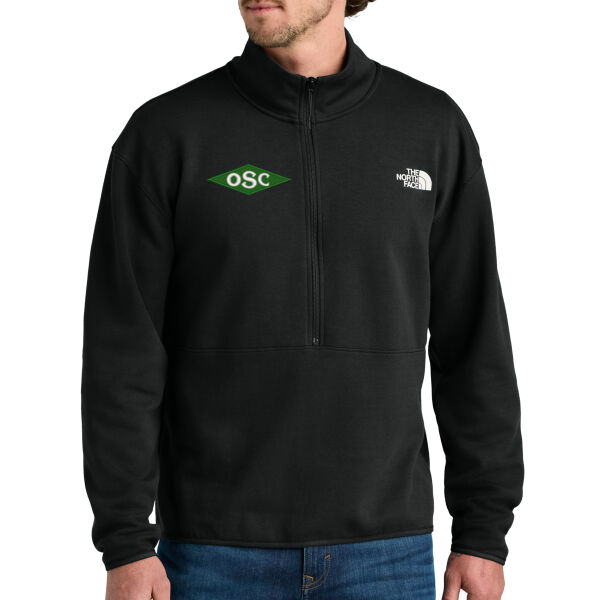 The North Face® Double-Knit 1/2-Zip Fleece - Embroidered Logo Thumbnail