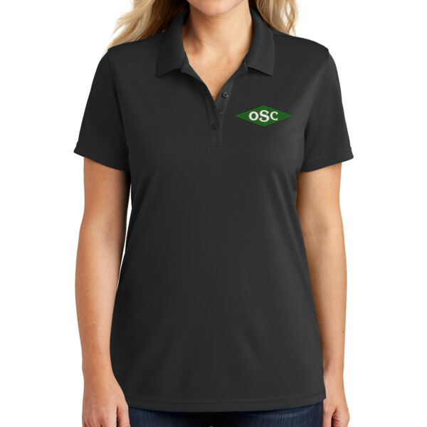 Port Authority® Women's Dry Zone® UV Micro-Mesh Polo - Embroidered Logo Thumbnail