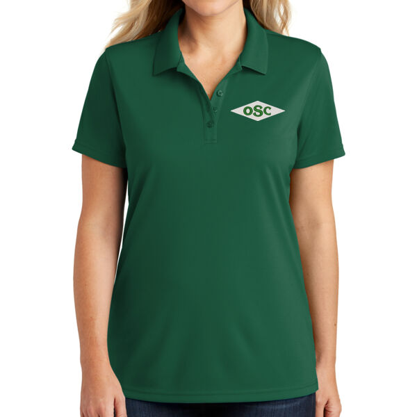Port Authority® Women's Dry Zone® UV Micro-Mesh Polo - Embroidered Logo Thumbnail