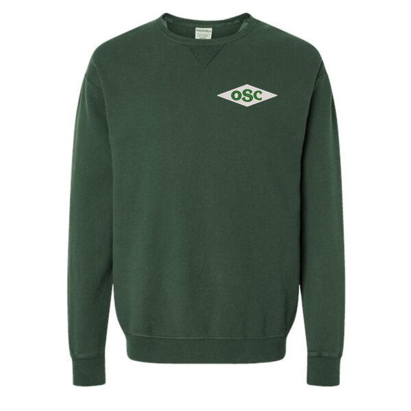 ComfortWash by Hanes - Garment-Dyed Crewneck Sweatshirt - Embroidered Logo Thumbnail