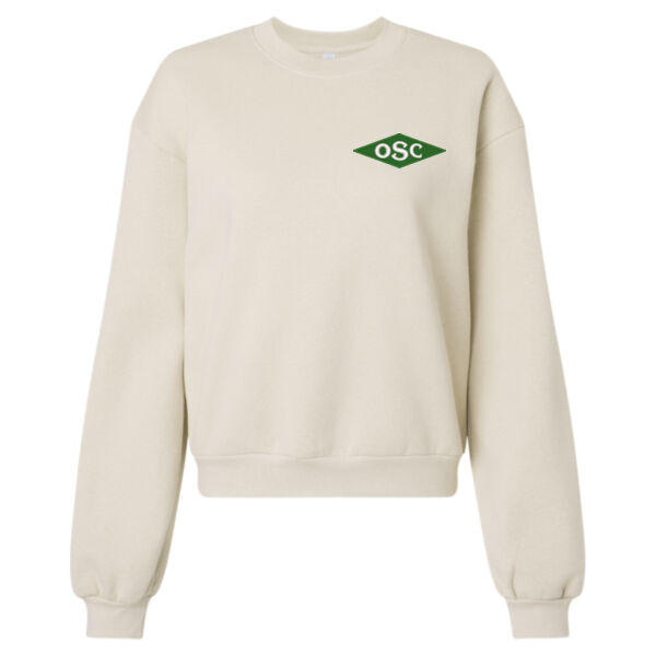 American Apparel - ReFlex Women's Fleece Crewneck Sweatshirt - Embroidered Logo Thumbnail