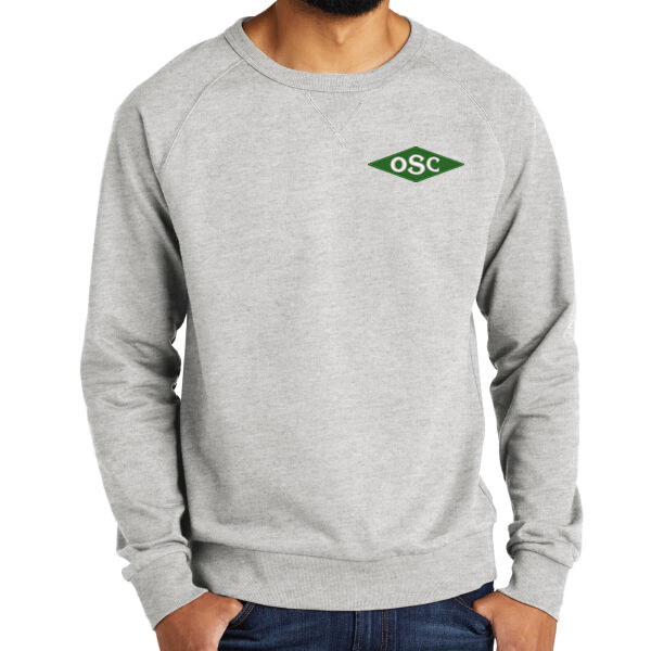Allmade® Unisex Organic French Terry Crewneck Sweatshirt - Embroidered Logo Thumbnail