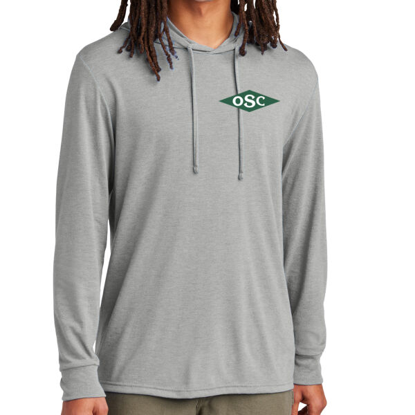 Allmade® Unisex Tri-Blend Hoodie Tee - Printed Logo Thumbnail