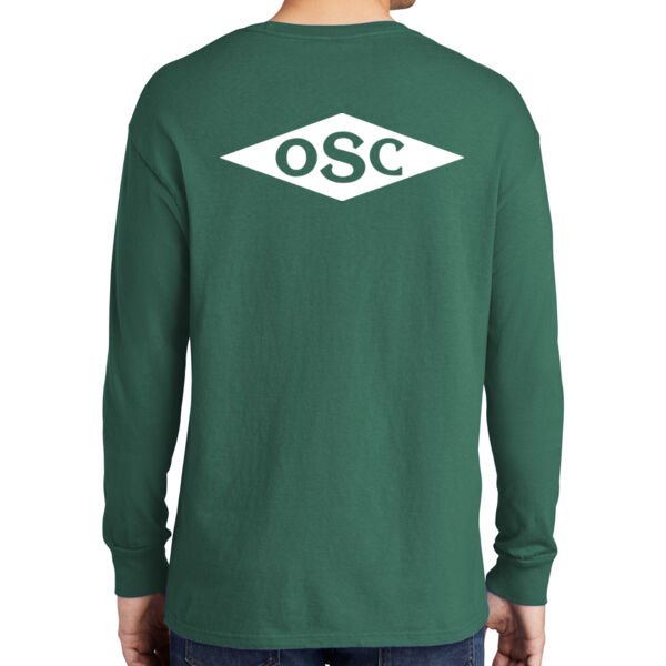 Port & Company® Beach Wash® Garment-Dyed Long Sleeve Tee - Printed Logos Thumbnail