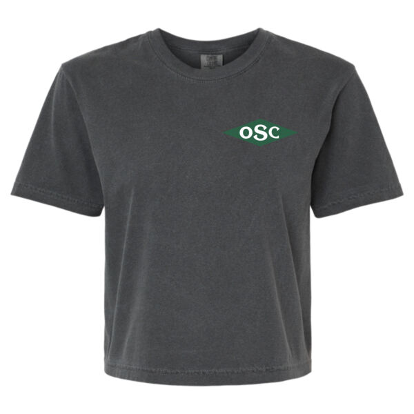 Comfort Colors® Women’s Heavyweight Boxy Tee - Printed Logo Thumbnail