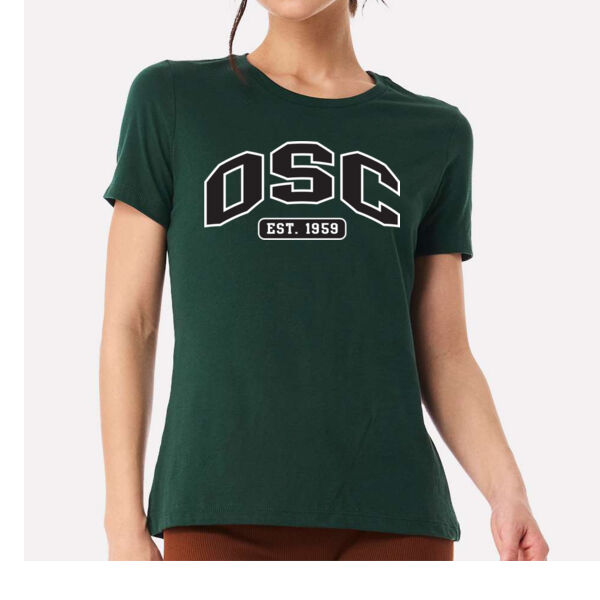 BELLA + CANVAS - Women’s Relaxed Jersey Tee - Printed Logo Thumbnail