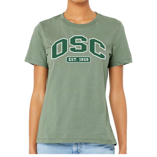 BELLA + CANVAS - Women’s Relaxed Jersey Tee - Printed Logo Thumbnail