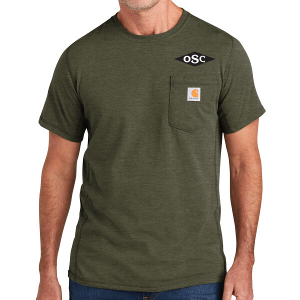 Carhartt Force® Short Sleeve Pocket T-Shirt - Printed Logo Thumbnail