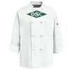 Eight Knot Button Chef Coat with Thermometer Pocket Thumbnail