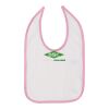 Infant Contrast Trim Premium Jersey Bib Thumbnail