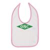 Infant Contrast Trim Premium Jersey Bib Thumbnail