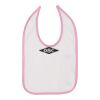Infant Contrast Trim Premium Jersey Bib Thumbnail