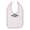 Infant Contrast Trim Premium Jersey Bib Thumbnail