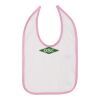 Infant Contrast Trim Premium Jersey Bib Thumbnail