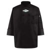 Black Knot Button Chef Coat Thumbnail